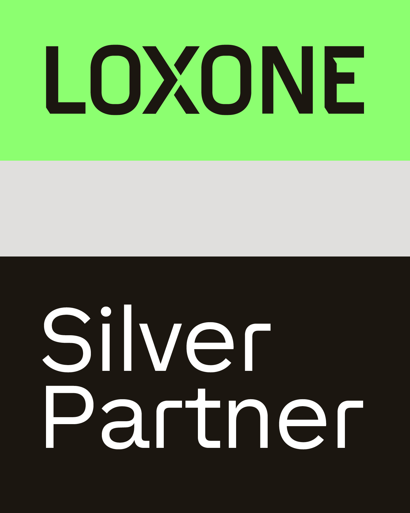 Loxone Silver Partner Badge – IntHome Elektrotechnik, Augsburg